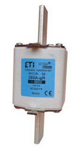 Предохранитель M1UQ2/50A/690V gR (200 kA) | код 004723211 | ETI Предохранитель M1UQ2/50A/690V gR (200 kA) | код 004723211 | ETI