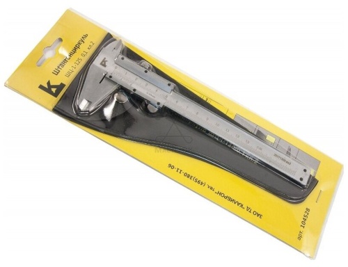 Штангенциркуль ШЦ-1-125 0,1 класс точности 2 | код 104528 | Калиброн