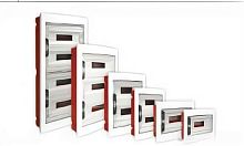 Корпус щита распределительного для модульного оборудования 36M(12х3) встраив. прозр. дверца Cetinkaya Pano CP10936