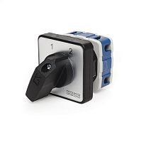 Переключатель полюсов реверс. однофазный (1-2) 40А | код PSA040KD133S | EMAS