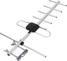 Антенна телевизионная Hyundai H-TAE120 11дБ пассивная серебристый | код 480528 | HYUNDAI