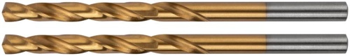 Сверла HSS по металлу, титановое покрытие, в блистере 5.0 мм (2 шт) | код 34350 | FIT фото 5