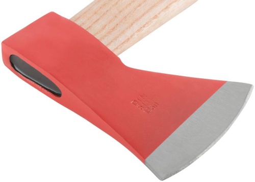 Топор кованая усиленная сталь, деревянная длинная ручка 1250 гр | код 46112 | FIT фото 4