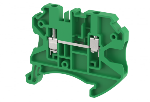 Клемма проходная винтовая 2,5 мм2, на 2 подключения, зеленая TQ2.5-GREEN | код 1202010003 | Elmex Клемма проходная винтовая 2,5 мм2, на 2 подключения, зеленая TQ2.5-GREEN | код 1202010003 | Elmex