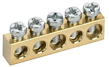 Шина нулевая 6х9 5 отверст. TEKFOR IEK TF-KP00D-SN-05