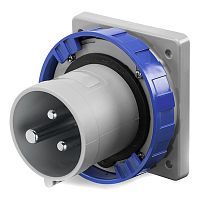 Вилка панельная PSP IP67 63А 2P+E 230В | код DIS2466393 | DKC