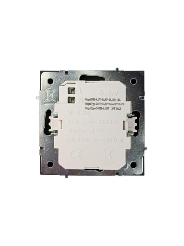 ZIMA Розетка TC+ USB разъем черный бархат LEZARD | код 704-4288-192TC | LEZARD фото 3 ZIMA Розетка TC+ USB разъем черный бархат LEZARD | код 704-4288-192TC | LEZARD фото 3