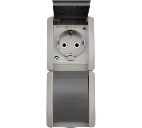 БлокОП2розеткивертик.INDUSTRIALсзаземл.керамикаIP54сер. | код KR-78-0616 | Kranz БлокОП2розеткивертик.INDUSTRIALсзаземл.керамикаIP54сер. | код KR-78-0616 | Kranz