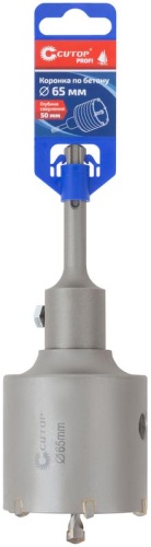 Коронка по бетону SDS Plus, 65 мм, Profi | код 43-877 | FIT фото 3