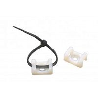 542 120SE, Основание для стяжек шир. до 9 мм, под винт, (черный), VK2, KLEMSAN | код 0.0.0.5.42120SE | KLEMSAN