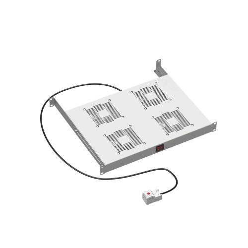 19дюйм Вентиляторный модуль, 4 вентиляторов с термостатом RAL 9005 | код R519VSIT4FTB | DKC 19дюйм Вентиляторный модуль, 4 вентиляторов с термостатом RAL 9005 | код R519VSIT4FTB | DKC