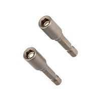 Ключ-насадка магнитная 1/4 6х48 мм (2 шт./уп.) Kranz | код KR-92-0400-1 | KRANZ