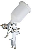 JA-HVLP-6109 Пистолет покрасочный Краскопульт системы HVLP, бачок верхний нейлоновый 0.6 л, дюза 1.4 мм | код JA-HVLP-6109 | JONNESWAY