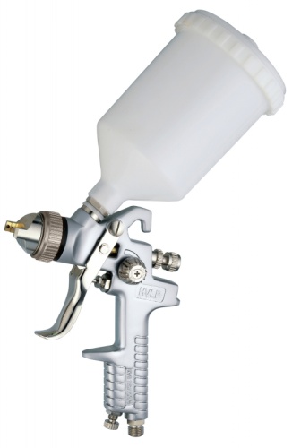 JA-HVLP-6109 Пистолет покрасочный Краскопульт системы HVLP, бачок верхний нейлоновый 0.6 л, дюза 1.4 мм | код JA-HVLP-6109 | JONNESWAY