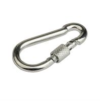 Карабин с фиксатором DIN5299D 6х60, оцинкованная сталь | код CM627006 | DKC