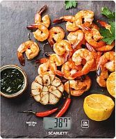 Весы кухонные электронные Scarlett SC-KS57P43 макс.вес:8кг рисунок | код 1970434 | SCARLETT