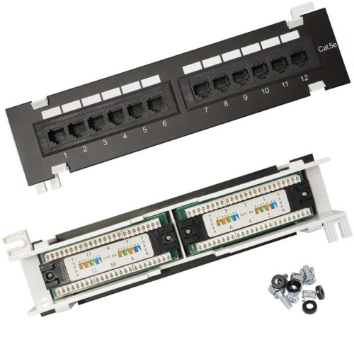 Патч-панель RUICHI RH-PPW1U12U5E | код 113535 | Ruichi