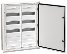 TITAN 5 Корпус мет. ЩРв-96 (2х48) 755х625х130 IP31 бел IEK | код TI5-50-V-2X048-31 | IEK