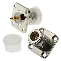 Разъём высокочастотный RUICHI N-BJ1, крепление под 4 винта | код 65306 | Ruichi