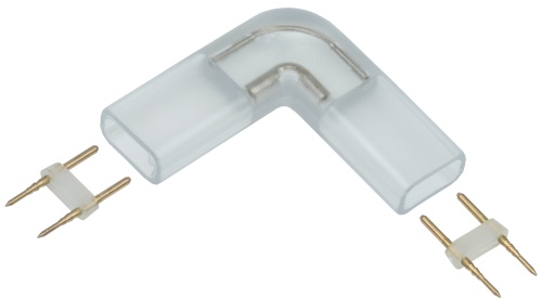 Коннектор угловой 5шт MONO 12мм (разъем-разъем) | код LSCON12-MONO-220-05 | IEK