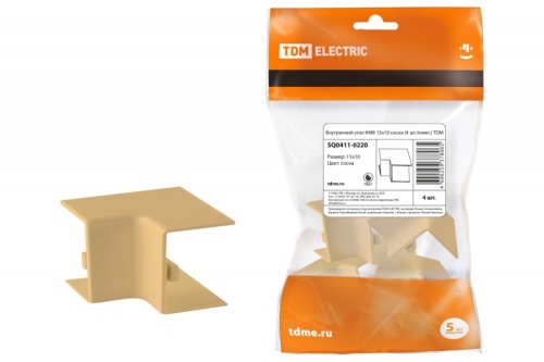 Внутренний угол КМВ 15х10 сосна (4 шт./комп.) TDM | код SQ0411-0220 | TDM Внутренний угол КМВ 15х10 сосна (4 шт./комп.) TDM | код SQ0411-0220 | TDM
