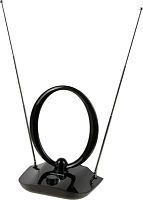 Антенна телевизионная Hyundai H-TAI400 15дБ активная черный каб.:1.85м | код 1192400 | HYUNDAI