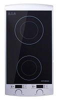 Плита Индукционная Hyundai HYC-0103 серебристый/черный стеклокерамика (настольная) | код 1200717 | HYUNDAI