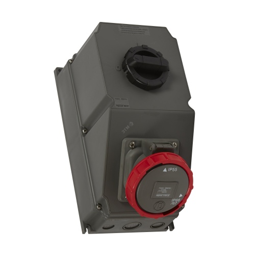 Комбинированный щиток с переключателем Hypra - IP 66/67-55 - 3К+Н+З - 63 А - пластик | код 059267 | Legrand