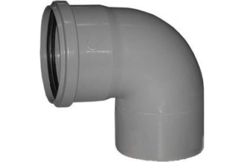Отвод ПНД компрессионный 90 град 50 мм | код 50040050 | Политэк Отвод ПНД компрессионный 90 град 50 мм | код 50040050 | Политэк