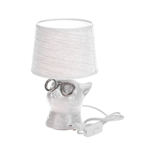 Светильник декоративный Кот в очках, цоколь Е14, 40Вт, белый REXANT | код 603-1033 | REXANT