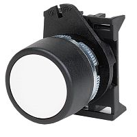 Кнопка плоская без фиксации, белая | код ABHTR5 | DKC