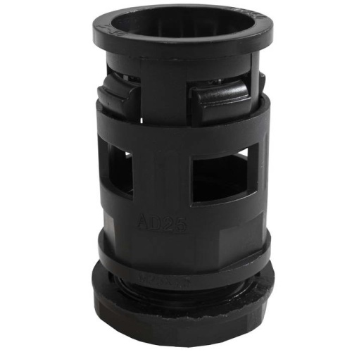 Быстрый соединитель для гофрированной трубы RUICHI QC-M25-25, IP54, прямой | код 113897 | Ruichi