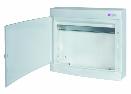 Щит пласт. наружн. исп. ECT 2x18PO MEDIA/EMPTY (пустой, белая дверца) | код 001101308 | ETI Щит пласт. наружн. исп. ECT 2x18PO MEDIA/EMPTY (пустой, белая дверца) | код 001101308 | ETI