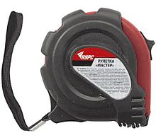 Рулетка прорезиненный корпус 'Мастер' 5 м x 19 мм | код 17145 | FIT
