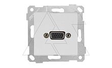 Rita - Розетка VGA , белая | код 2200-460-0101 | Mutlusan