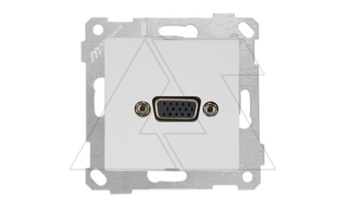 Rita - Розетка VGA , белая | код 2200-460-0101 | Mutlusan Rita - Розетка VGA , белая | код 2200-460-0101 | Mutlusan