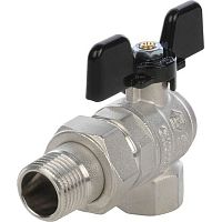 Кран шаровой 1/2' ВН с полусгоном ручка OREGON серия 320 полный проход (3200026) | код RG008UKM33NOKM | Bugatti