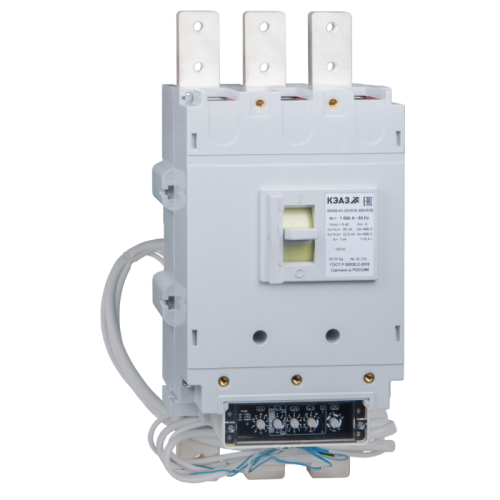 Выключатель автоматический ВА55-41-334716-630А-690AC-НР230AC/220DC-УХЛ3-КЭАЗ | код 272358 | КЭАЗ