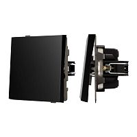 Механизм выключателя одноклавишный перекрестный SWT-TENDO-MKX1-PL-BK 230В 10А Arlight 054055