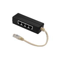 Y-адаптер, 4 параллельных порта, горизонтальный | код TWT-Y-1P4H | TWT