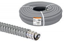 Металлорукав в ПВХ-изоляции РЗ-Ц-П 20 серый без протяжки (50м) TDM | код SQ0407-0420 | TDM