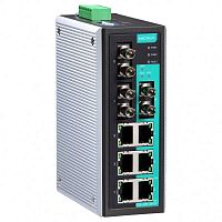 Коммутатор EDS-309-3M-ST Ethernet Server 6 10/100BaseTx ports,3 multi mode(5Km) 100Fx port, ST | код 00-06008021 | MOXA