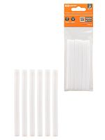 Клеевые стержни универсальные белые, 7 мм x 100 мм, 6 шт, Алмаз TDM | код SQ1024-0501 | TDM