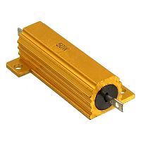 Мощный постоянный резистор RUICHI RX24 50W 5% 33R, алюминиевый корпус | код 94148 | Ruichi