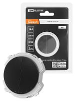 Выключатель 2-кл. 16А 250В агат, Байкал TDM | код SQ1819-0233 | TDM