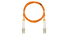 Шнур NIKOMAX волоконно-оптический, соединительный, многомодовый 50/125мкм, стандарта ОМ2, LC/UPC-LC/UPC, двойной, LSZH нг(A)-HFLTx, 2мм, оранжевый, 1м | код NMF-PC2M2C2-LCU-LCU-001 | NIKOMAX