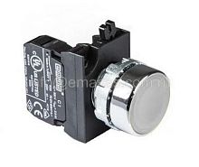 Кнопка с подсветкой-cветодиод белая CM150DB (1HO) | код CM150DB | EMAS