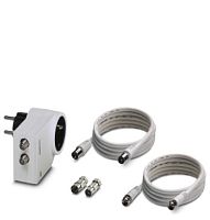 Устройство защиты от перенапряжений, тип 3 MNT-TV-SAT D/WH | код 2882297 | PHOENIX CONTACT