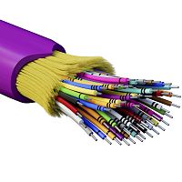 Кабель волоконно-оптический, распределительный, арамидные упрочняющие нити, для внутренней прокладки, нг(А)-HF, 48 ОВ, категория OM4 | код RNDT4C48MG01 | DKC
