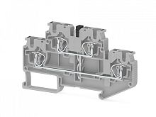 312 089, Пружинная клемма серии SRD 4-NT (Серый) | код 0.0.0.3.12089 | KLEMSAN